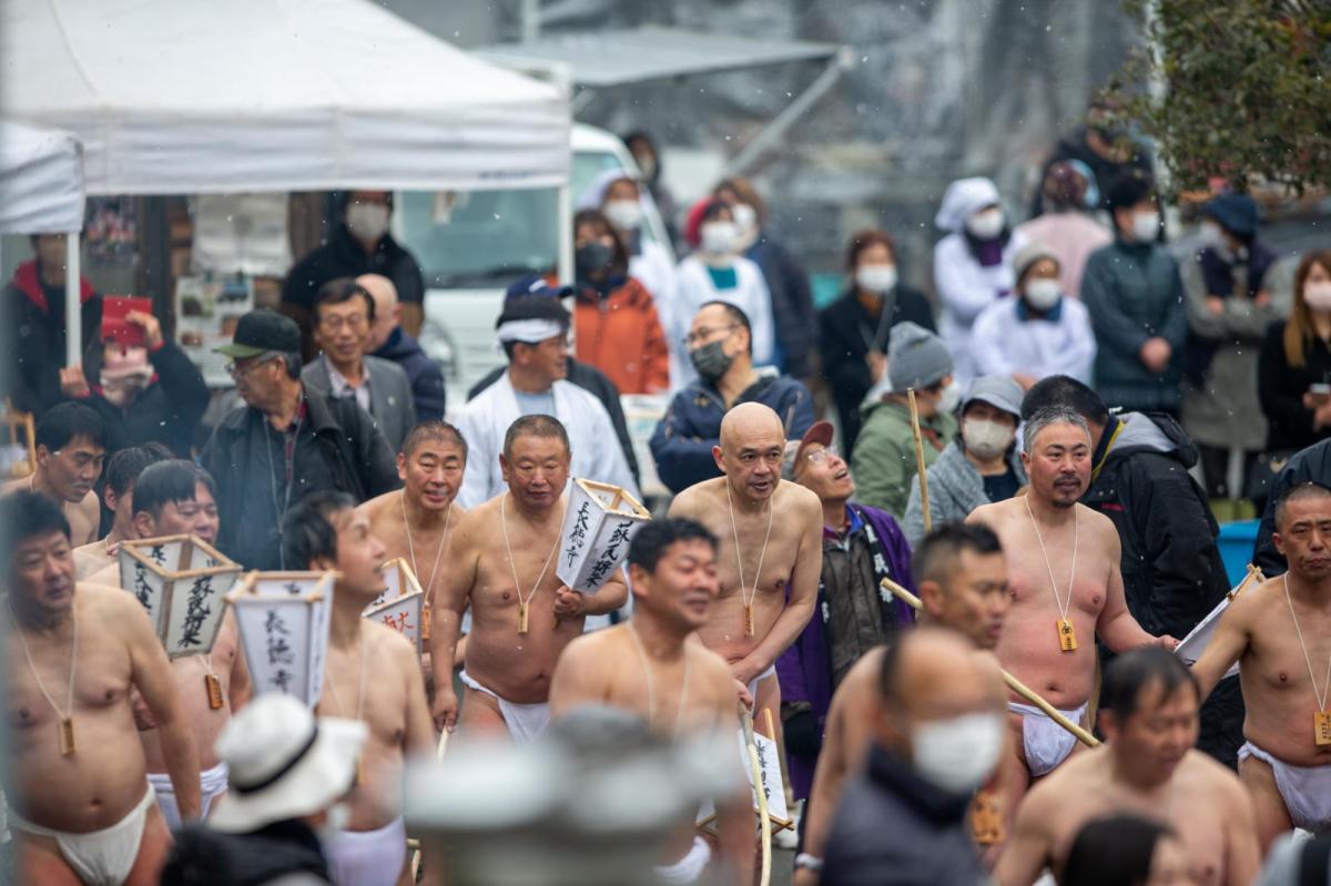 藤沢長徳寺蘇民祭2024 2024/03/03