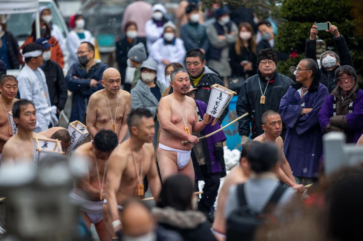 藤沢長徳寺蘇民祭2024 2024/03/03