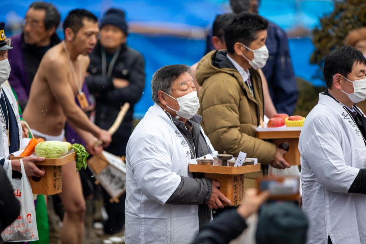 藤沢長徳寺蘇民祭2024 2024/03/03