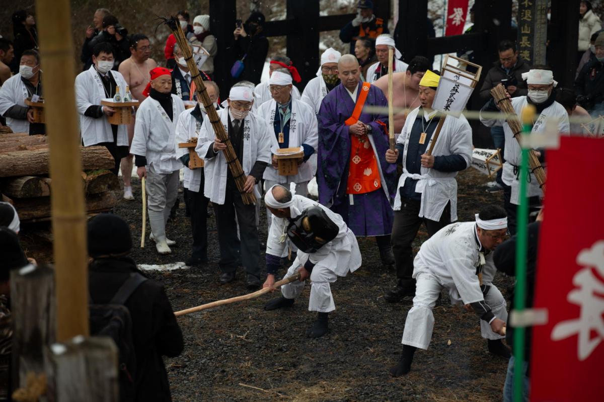 藤沢長徳寺蘇民祭2024 2024/03/03