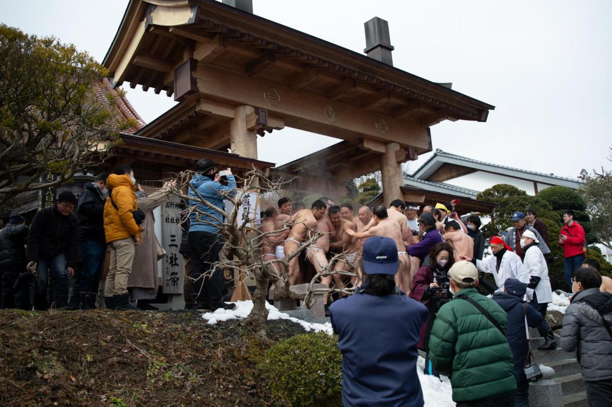藤沢長徳寺蘇民祭2024 2024/03/03