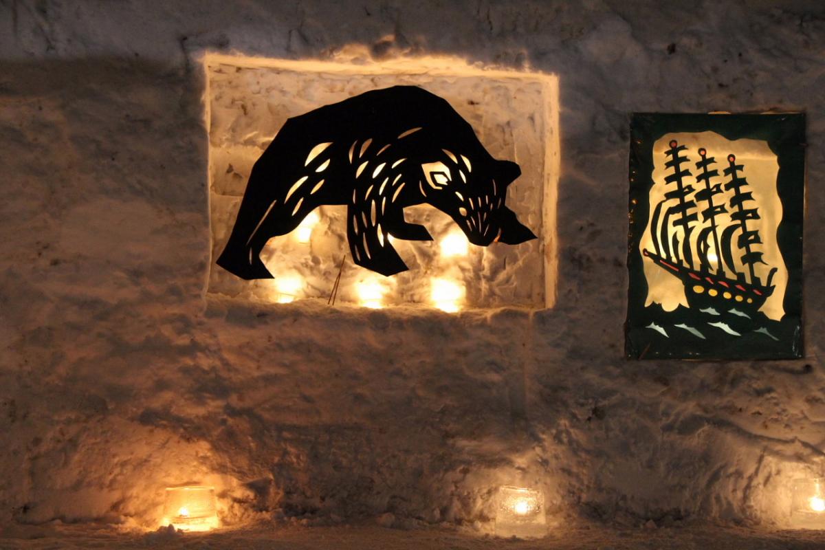 北上市雪あかり 2016 2016/02/06