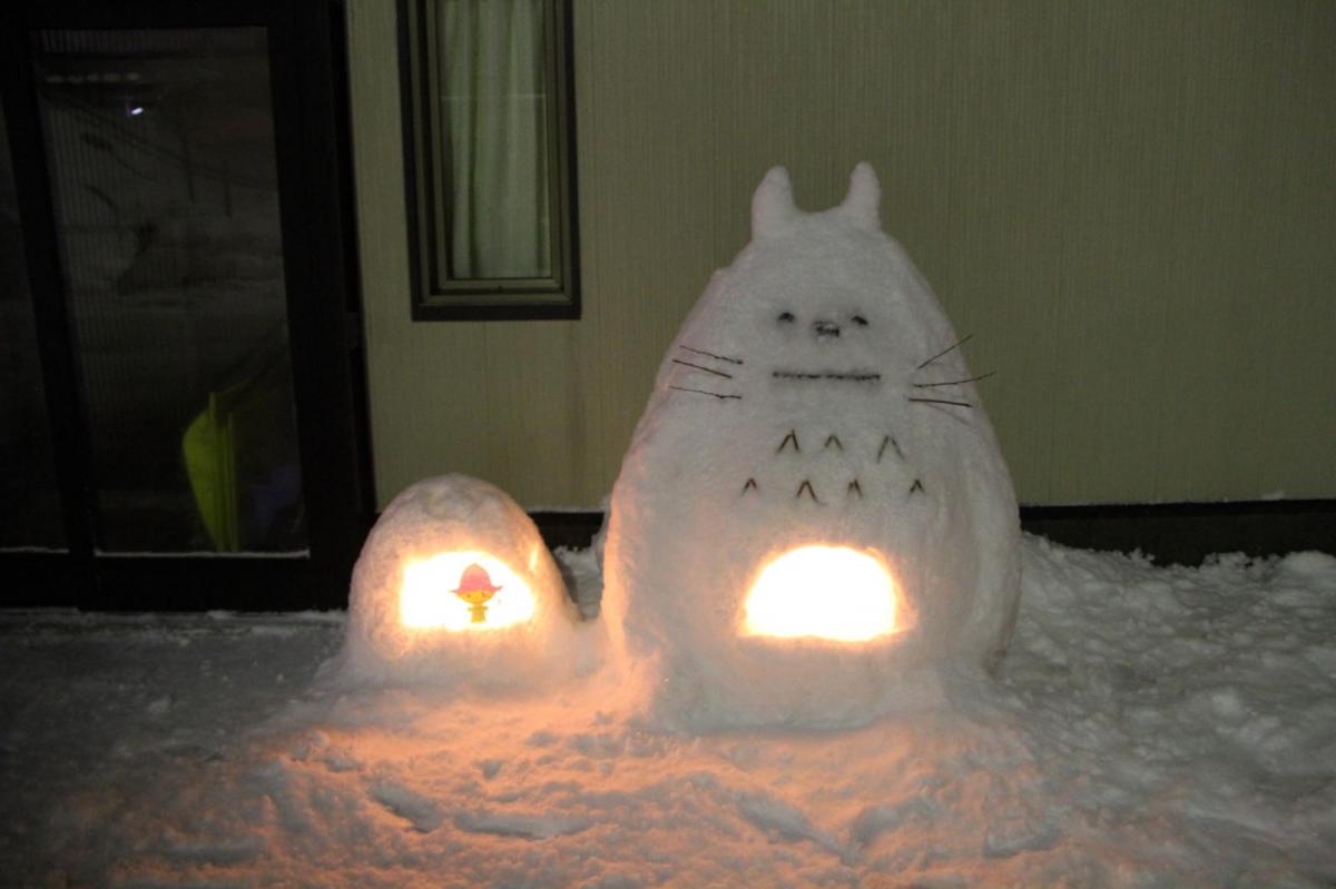 北上市雪あかり 2017 2017/02/11