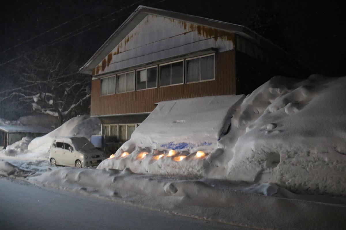 北上市雪あかり 2018 2018/02/11