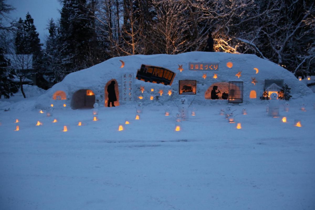 北上市雪あかり 2019 2019/02/09