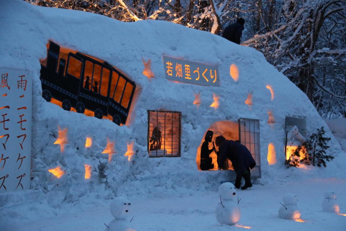 北上市雪あかり 2019 2019/02/09