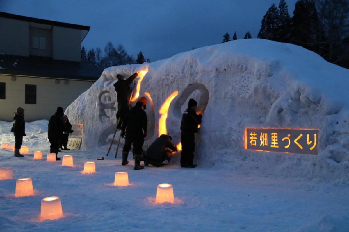 北上市雪あかり 2019 2019/02/09