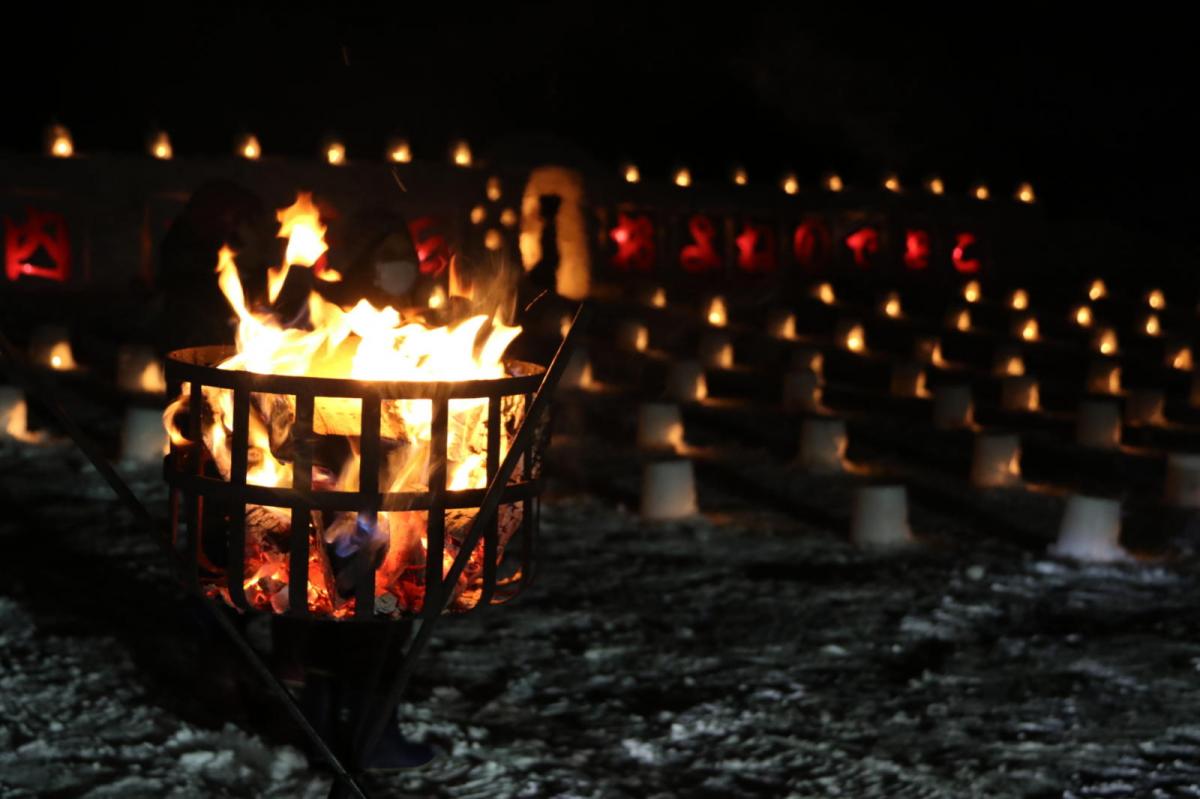 北上市雪あかり 2019 2019/02/09