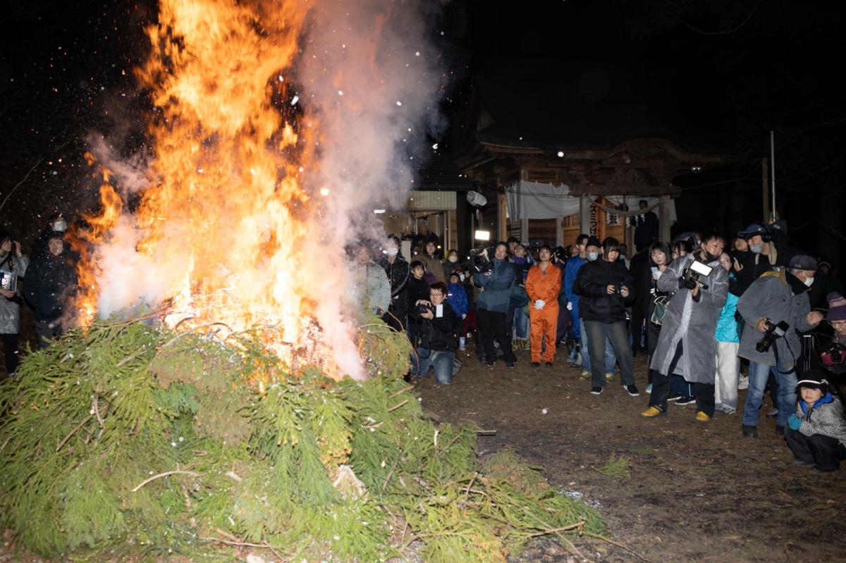 矢巾町スミつけ祭り2024 2024/02/03