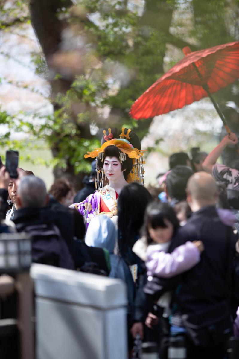 展勝地おいらん道中2024 2024/04/20