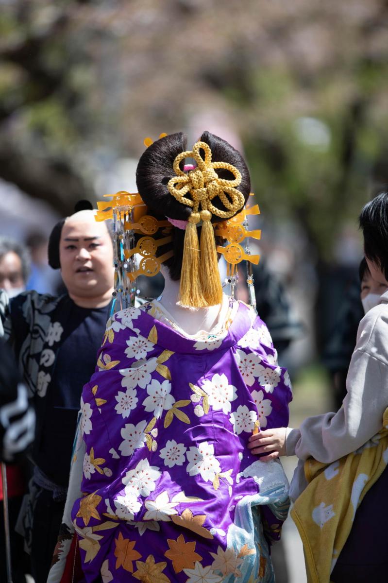 展勝地おいらん道中2024 2024/04/20