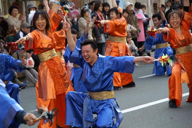 奥州市日高火防祭（前夜祭）2008その2 2008/04/28