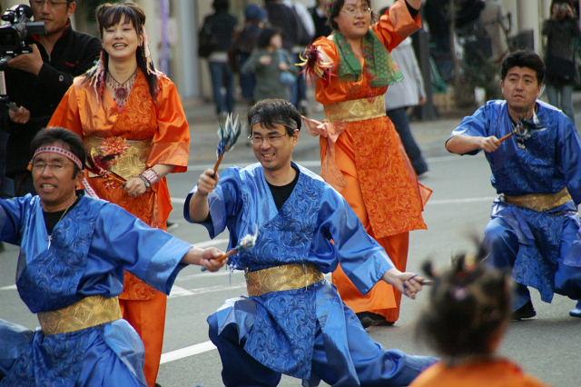 奥州市日高火防祭（前夜祭）2008その2 2008/04/28