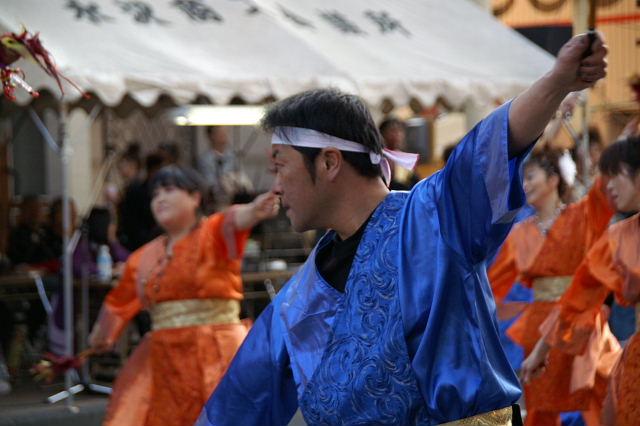 奥州市日高火防祭（前夜祭）2008その2 2008/04/28