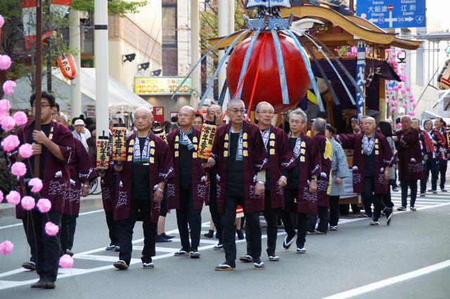 奥州市日高火防祭（前夜祭）2008その2 2008/04/28