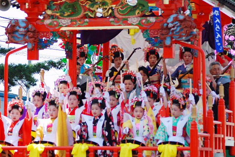 奥州市日高火防祭（本祭）2009その1 2009/04/29