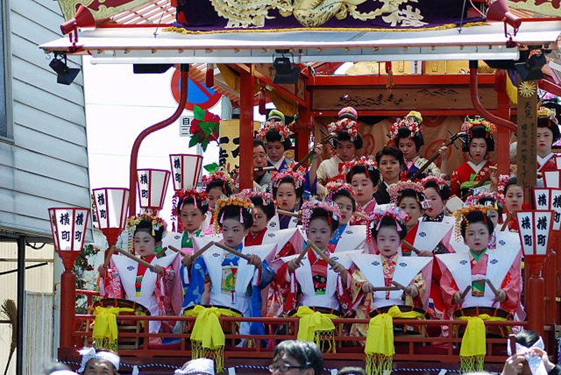 奥州市日高火防祭（本祭）2009その1 2009/04/29