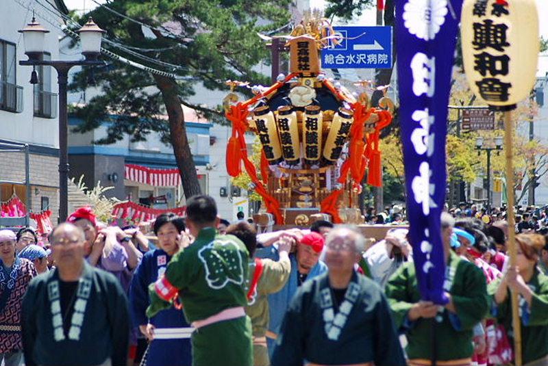 奥州市日高火防祭（本祭）2009その1 2009/04/29