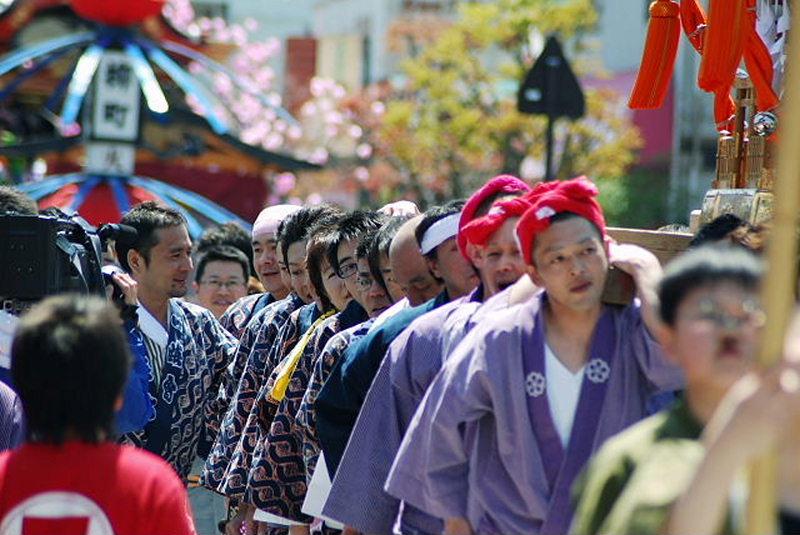 奥州市日高火防祭（本祭）2009その1 2009/04/29