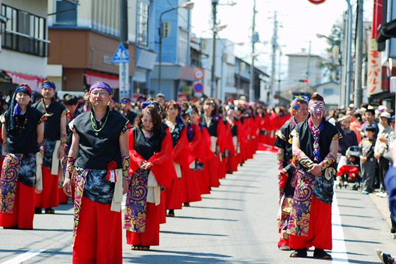 奥州市日高火防祭（本祭）2009その1 2009/04/29