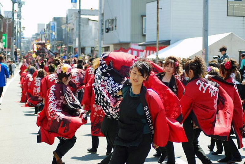 奥州市日高火防祭（本祭）2009その1 2009/04/29