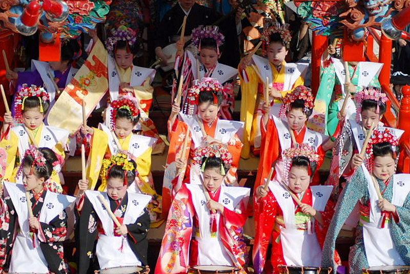奥州市日高火防祭（本祭）2009その1 2009/04/29
