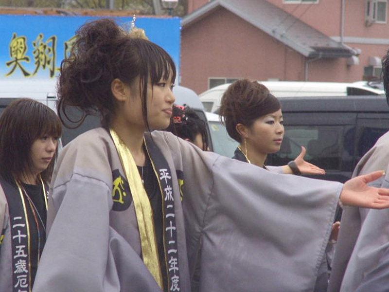 奥州市日高火防祭（前夜祭）2010 2010/04/28