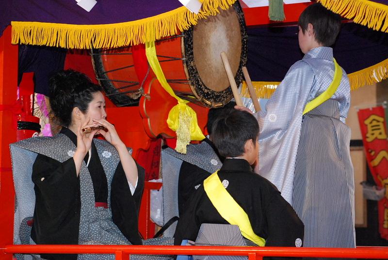 奥州市日高火防祭（前夜祭）2010 2010/04/28