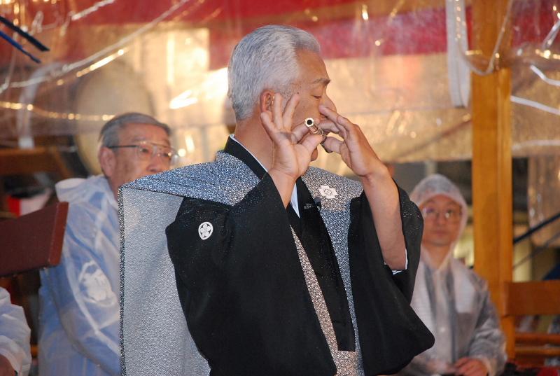 奥州市日高火防祭（前夜祭）2010 2010/04/28