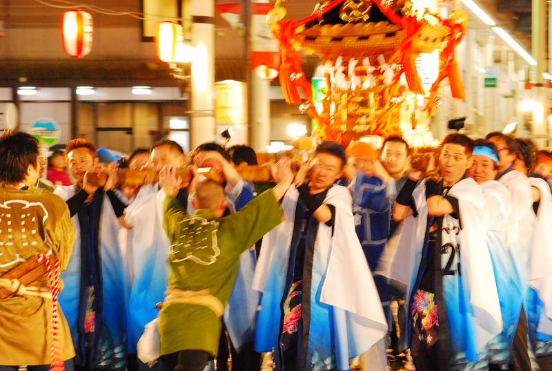 奥州市日高火防祭（前夜祭）2010 2010/04/28