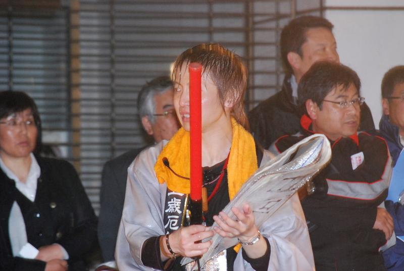 奥州市日高火防祭（前夜祭）2010 2010/04/28
