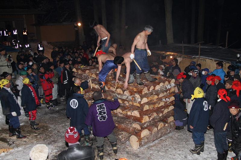 奥州・黒石寺「蘇民祭」2012その1 2011/02/09