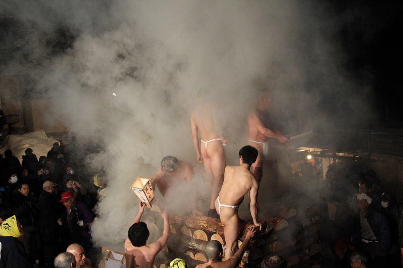 奥州・黒石寺「蘇民祭」2012その1 2011/02/09