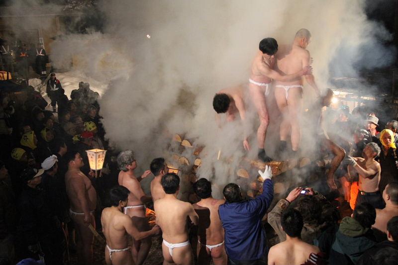 奥州・黒石寺「蘇民祭」2012その1 2011/02/09