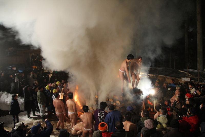 奥州・黒石寺「蘇民祭」2012その1 2011/02/09