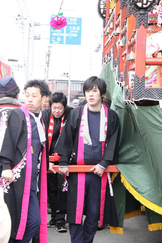 奥州市水沢区羽田町火防祭2012 2012/03/25