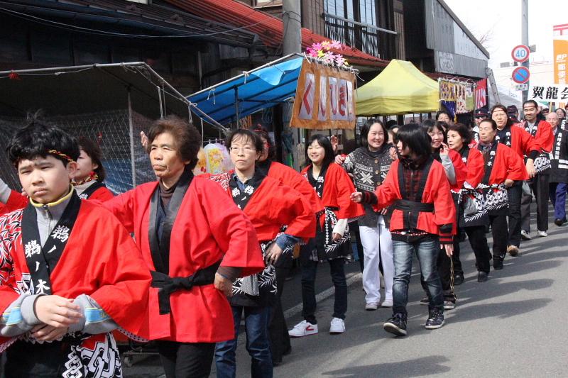 奥州市水沢区羽田町火防祭2012 2012/03/25