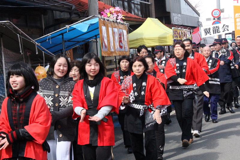 奥州市水沢区羽田町火防祭2012 2012/03/25