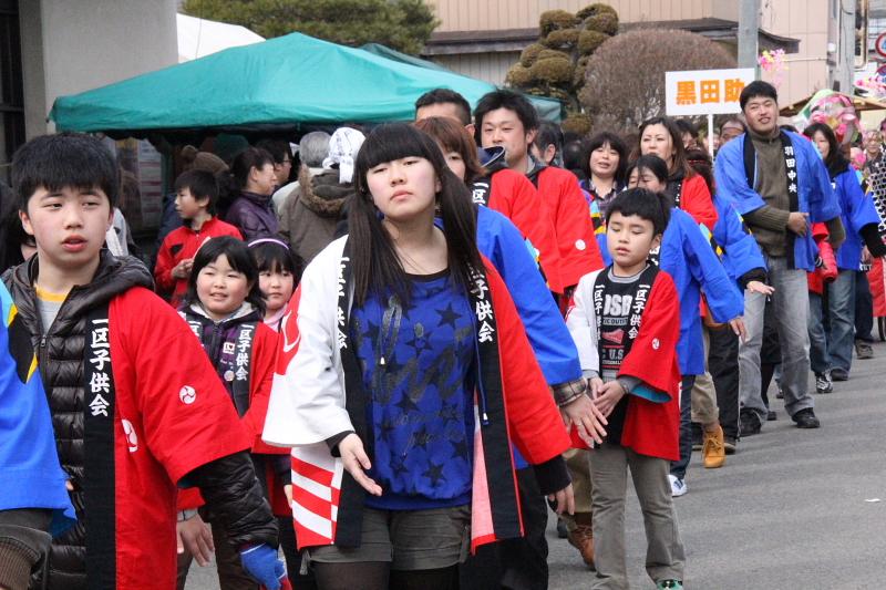 奥州市水沢区羽田町火防祭2012 2012/03/25