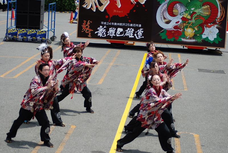 第8回奥州前沢よさこいFestaVIII 2012その1 2012/07/08