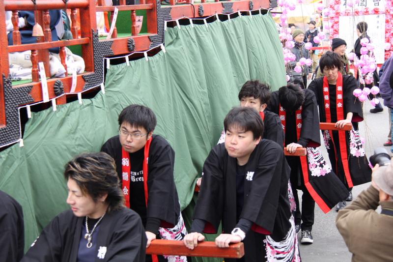 奥州市水沢区羽田町火防祭2013その2 2013/03/31