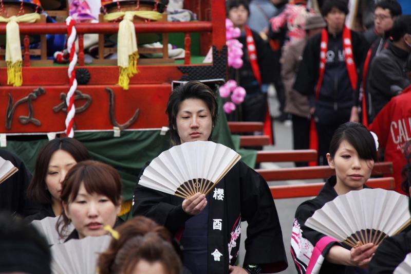 奥州市水沢区羽田町火防祭2013その2 2013/03/31