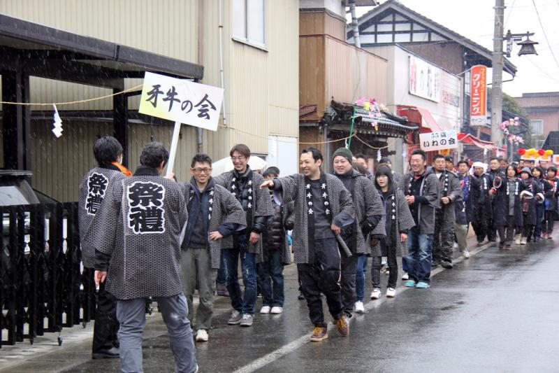 奥州市水沢区羽田町火防祭2013その2 2013/03/31