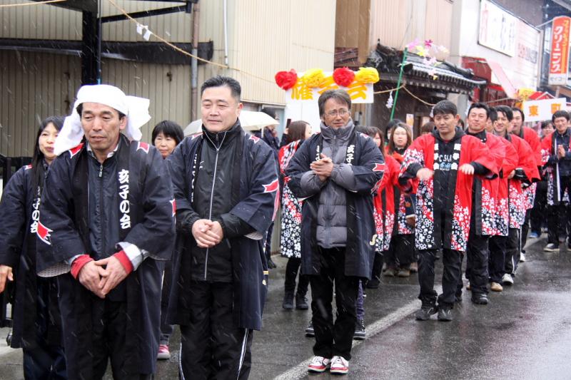 奥州市水沢区羽田町火防祭2013その2 2013/03/31
