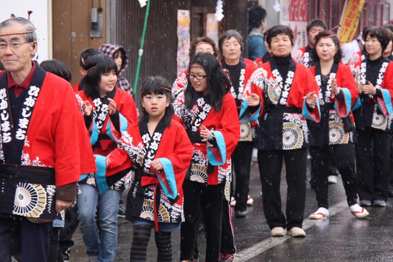 奥州市水沢区羽田町火防祭2013その2 2013/03/31