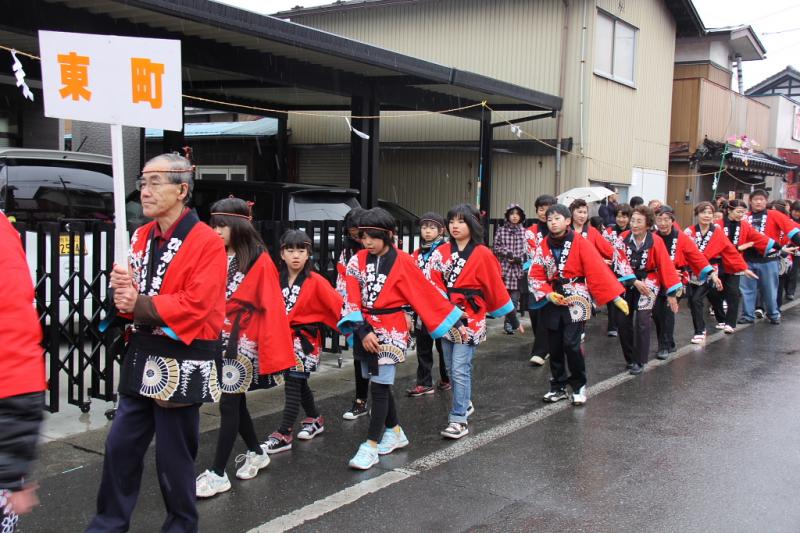 奥州市水沢区羽田町火防祭2013その2 2013/03/31