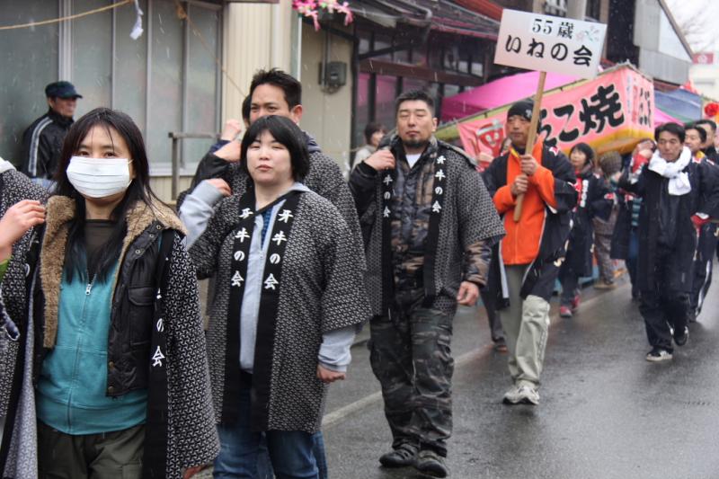 奥州市水沢区羽田町火防祭2013その2 2013/03/31