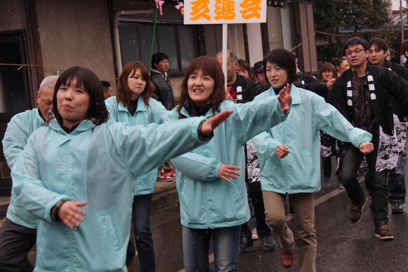 奥州市水沢区羽田町火防祭2013その2 2013/03/31
