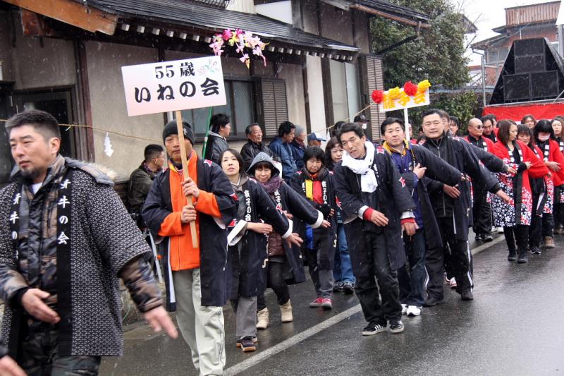 奥州市水沢区羽田町火防祭2013その2 2013/03/31