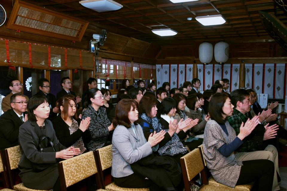 已巳会49歳厄年お礼参り・懇親会1 2014/1/3